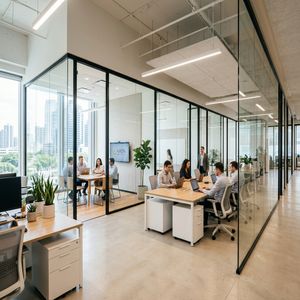 Divisiones de Ambientes en Vidrio